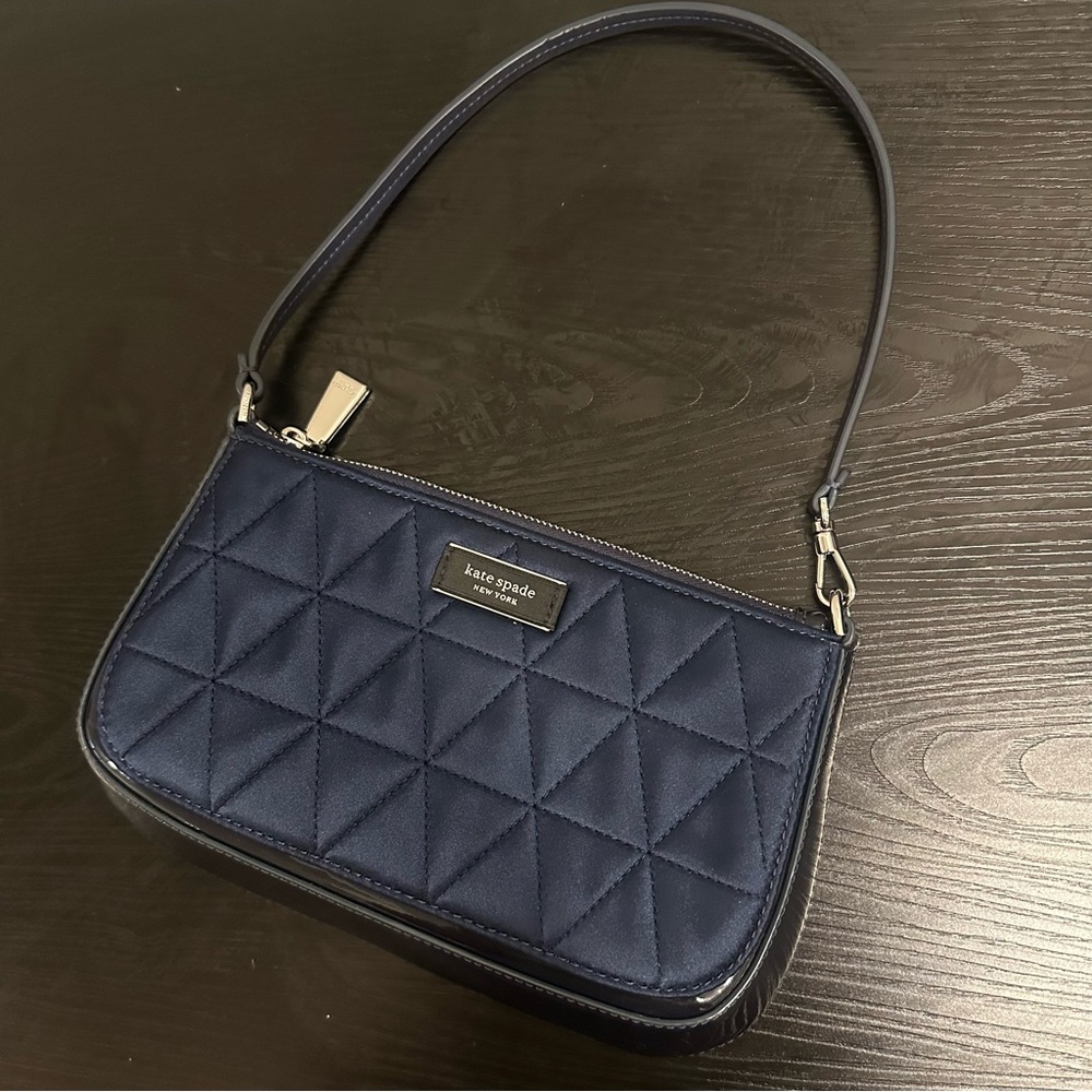 Kate Spade Satin Pochette Sam Shoulder Bag